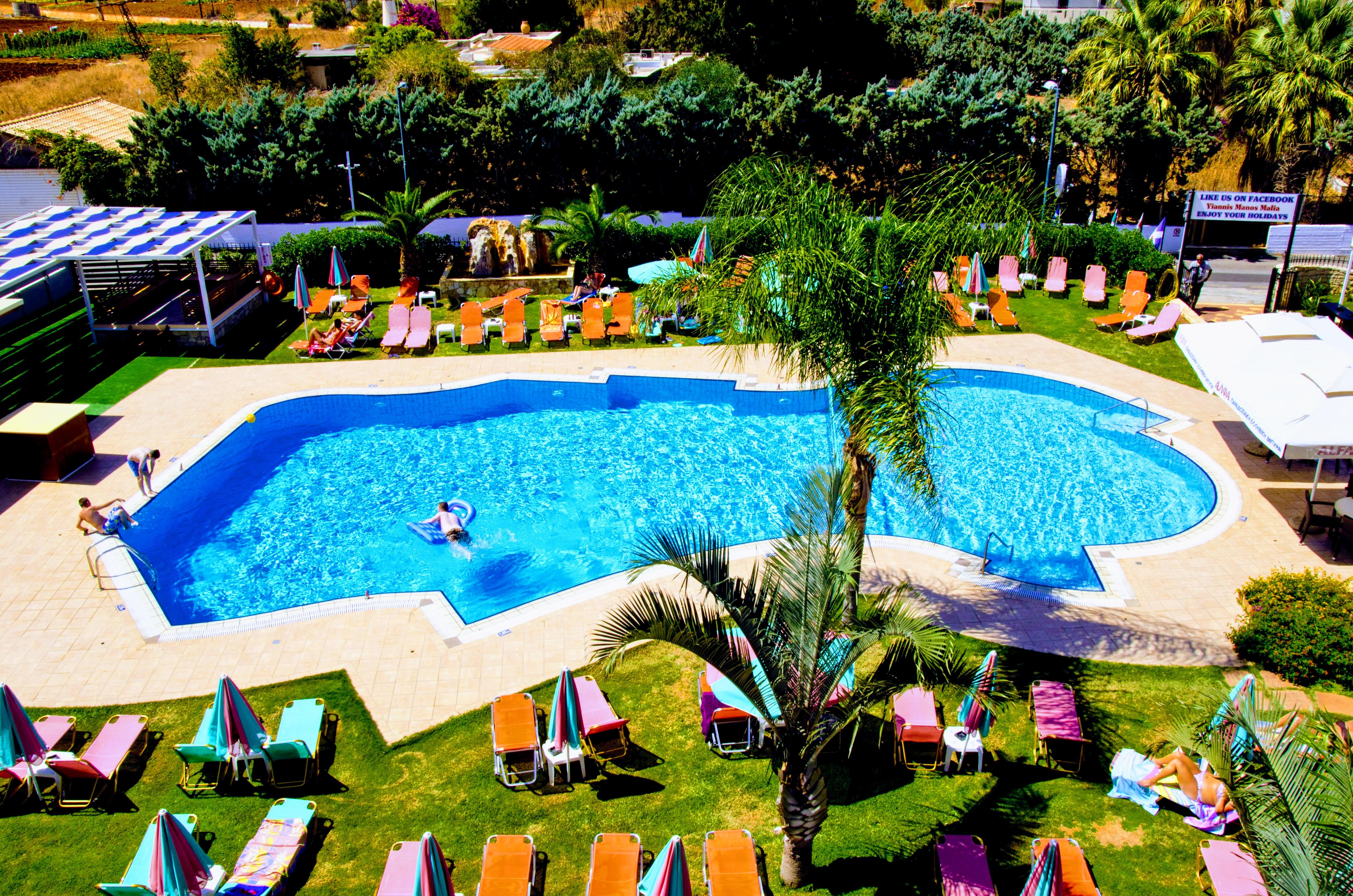 Yiannis Manos Hotel Resort Malia Extérieur photo